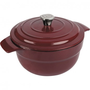 Кастрюля круглая RONDELL NOBLE RED 24 см, 4,2 л