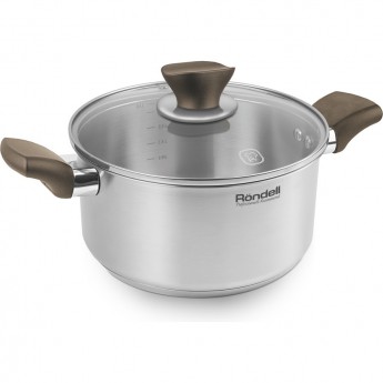 Кастрюля с крышкой RONDELL ABSOLUTE 24 см, 4,8 л