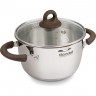 Кастрюля с крышкой RONDELL ARISTOKRAT 18 см, 2,3 л RDS-916