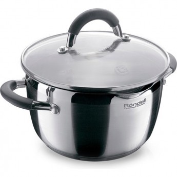Кастрюля с крышкой RONDELL FLAMME 26 см 6,5 л RDS-384
