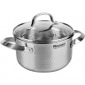 Кастрюля с крышкой RONDELL RAINDROPS 24 см, 5,6 л RDS-1295