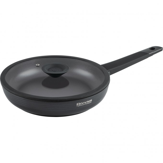 Сковорода с крышкой RONDELL KONTUR 26х5,5 см RDA-1487